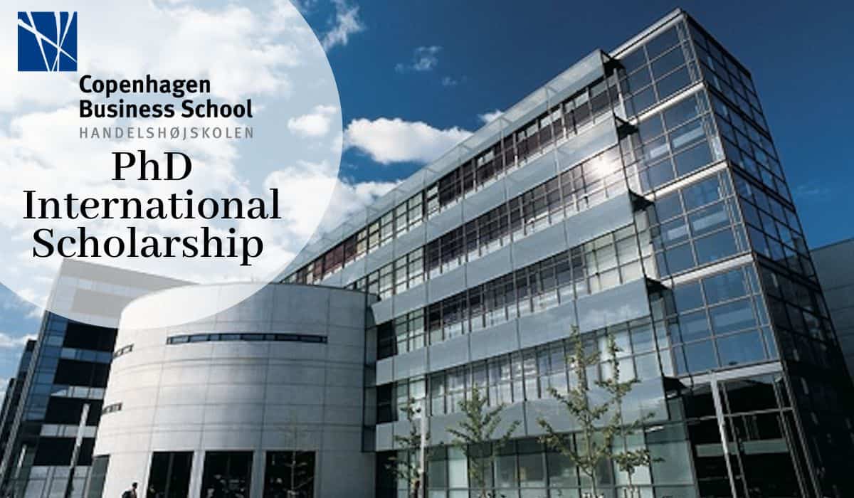 Copenhagen Business School PhD International Scholarship in History of