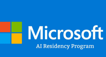 2018 Microsoft AI Residency Program for Researchers and Engineers in Redmond, UK