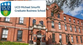 100% Tuition Fees MBA International Scholarships at UCD Smurfit School in Ireland, 2018