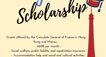 Alexandre Yersin Excellence Scholarships for Master Degree Programme in France, 2018