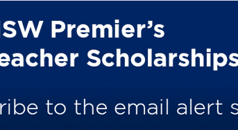 NSW Premier’s Teacher Scholarships for New Zealand Citizens, 2019