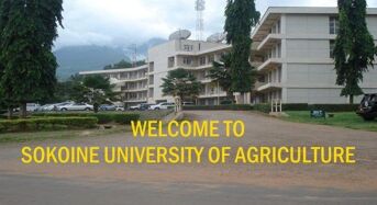 PhD Scholarship Available at Sokoine University of Agriculture in Tanzania, 2018