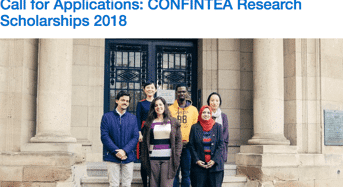 UNESCO Institute for Lifelong Learning CONFINTEA Research Scholarships in Germany, 2018