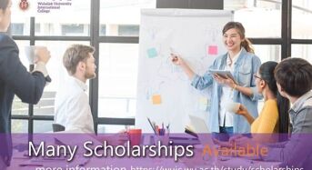 Full Tuition Waiver Undergraduate Scholarships for International Students at WUIC in Thailand, 2018