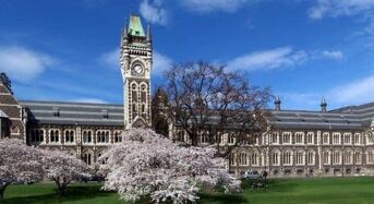 Full- time MBA Scholarships at University of Otago in New Zealand, 2018