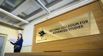 HCAS Core Research Fellowships for International Students in Finland, 2019