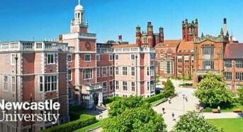 VCGS Scholarships for International Students at Newcastle University in UK, 2019