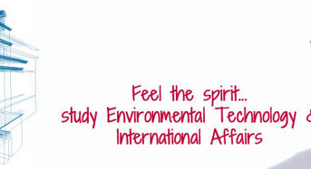 Die Presse Scholarship for the MSc Program”EnvironmentalTechnology & International Affairs”, 2019