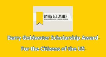 Barry Goldwater funding for US Students, 2019-2020