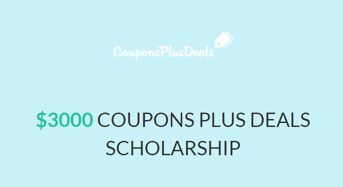 Coupons plus Deals “Save for Future” funding for International Applicants