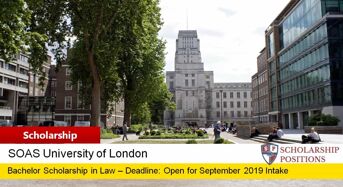 International Postgraduate Merit funding for the Department of Economics in UK, 2019