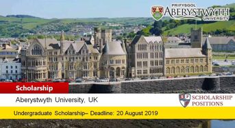 Aberystwyth International Scholarship in the UK, 2019