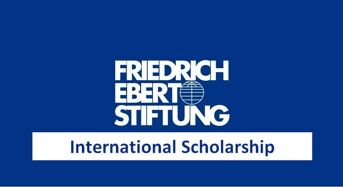 Friedrich Ebert Foundation funding for International Students in Germany, 2019