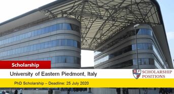 PhD funding for Non-ItalianStudents in Italy, 2019