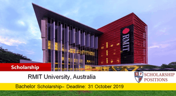 RMIT University Gavin Teague Memorial funding for International Students in Australia, 2019