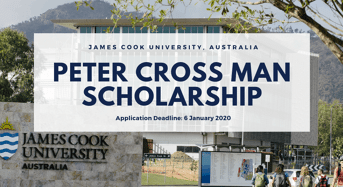 James Cook University Peter Crossman funding for Australian and New Zealand Citizen