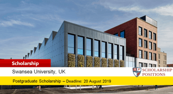 Swansea University Ospreys Rugby Postgraduate Scholarship in the UK 2019