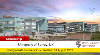University of Surrey Newtons’ funding for UK/EU Students, 2019