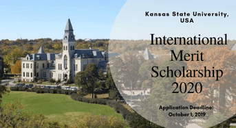 Kansas State University International Merit Scholarship in the USA