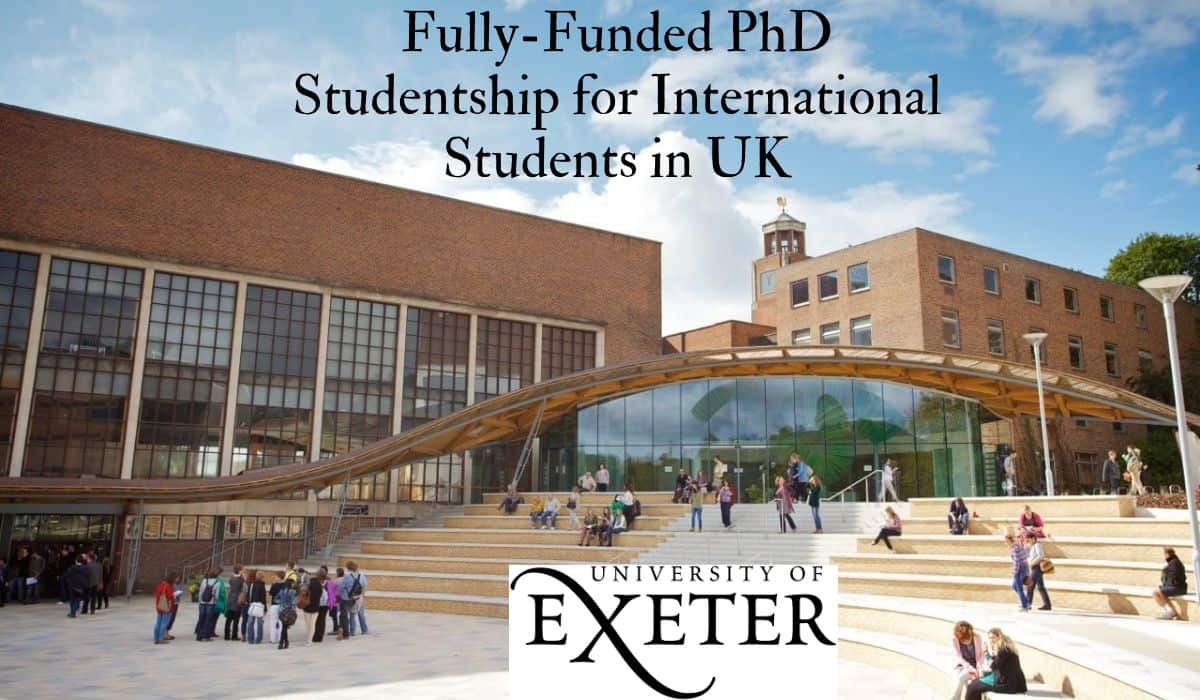 Fully-FundedPhD Studentship For International Students At University Of