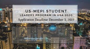 US-MEPI Student Leaders Program in USA 2020