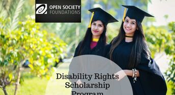 Disability Rights program at Open Society Institute in USA, 2020