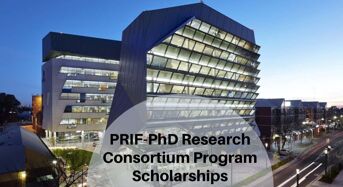 PRIF-PhD Research Consortium Program Scholarships at University of South Australia