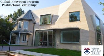 Perry World House Global Innovation Program Postdoctoral Fellowships in USA, 2020