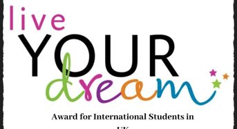 Soroptimist Live Your Dream Award for International Students in UK