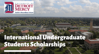 International Undergraduate Students Scholarships at University of Detroit Mercy, USA