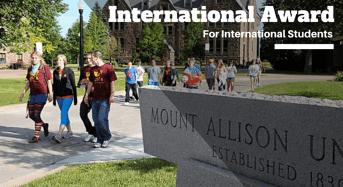 Mount Allison University International Award in Canada