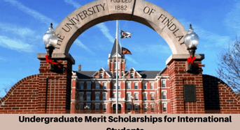 Undergraduate merit awards for International Students at University of Findlay, USA