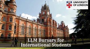 LLM Bursary for International Students at University of London, 2020
