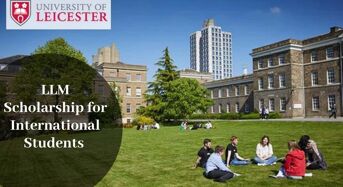 LLM funding for International Students at University of Leicester in UK, 2020