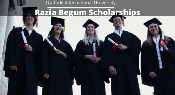 Razia Begum Scholarships at Daffodil International University, Bangladesh