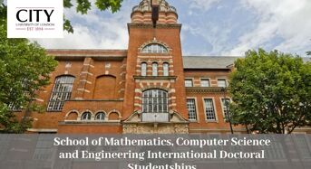 School of Mathematics, Computer Science and Engineering International Doctoral Studentships in UK