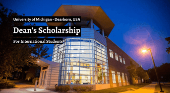 University of Michigan Dean’s funding for International Students in USA