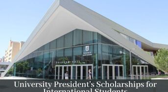 UniSA University President’s Scholarships (UPS) for International Students in Australia, 2020