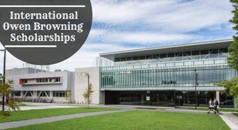 University of Canterbury International Owen Browning Scholarships in Forestry, New Zealand