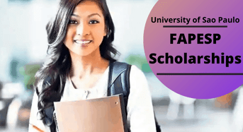 FAPESP Scholarships at University of Sao Paulo, Brazil