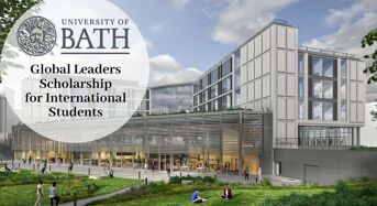 Global Leaders funding for International Students at University of Bath in UK, 2020