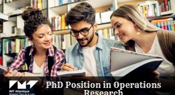 PhD Position in Operations Research at IMT Atlantique in France, 2020