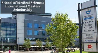 Auckland School of Medical Sciences International masters programme in New Zealand, 2020