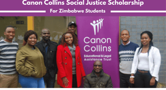 Canon Collins Social Justice Scholarship in South Africa, 2020