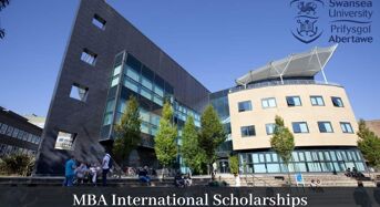 MBA international awards at Swansea University in UK, 2020