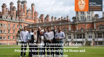 Royal Holloway Principal’s Masters funding for International Students in UK