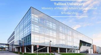 Tallinn University Ministry of Foreign Affairs International Scholarship in Estonia