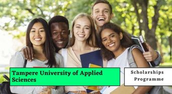 Tampere University of Applied Sciences Scholarships for International Students in Finland