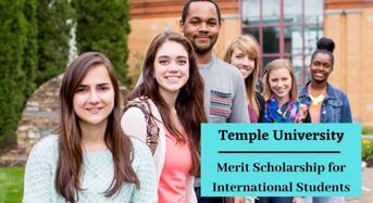 Temple University Merit funding for International Students in the USA