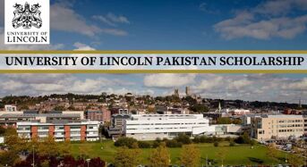 University of Lincoln Pakistan Scholarship in UK